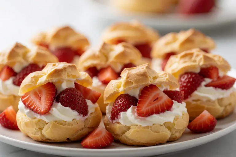Easy Strawberry Cream Puffs: Light, Fluffy, and Bakery-Worthy
